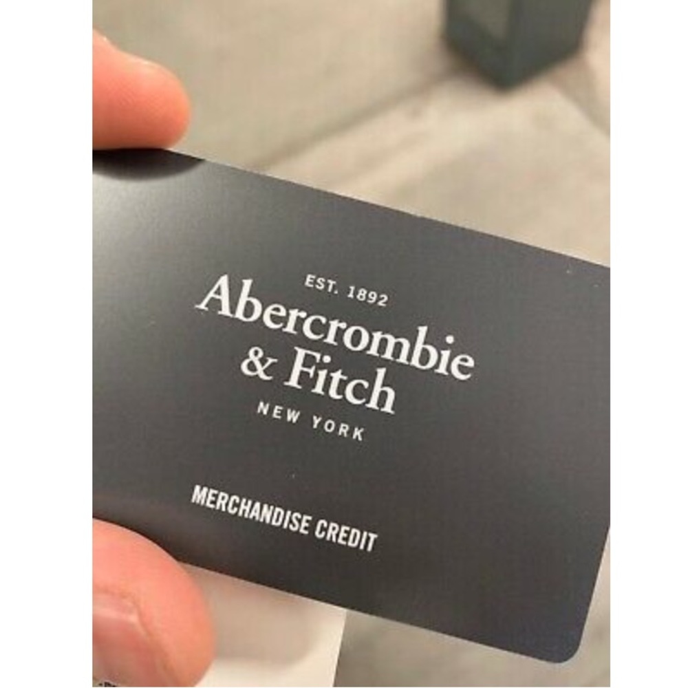 Abercrombie and Fitch Gift Card $460